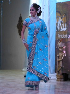 Contestant. Miss India Trinidad and Tobago Pageant, Chaguanas. 2018