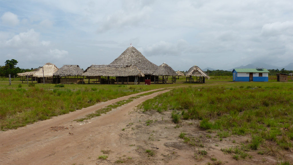 Amerindian Village in Rupununi Savannah